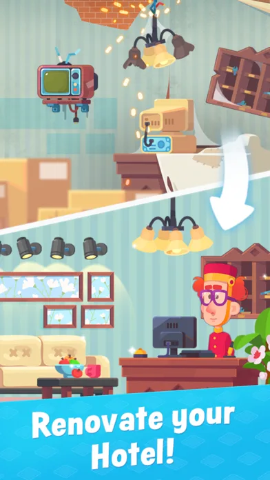 Hotel Rush: Merge Story screenshot 4