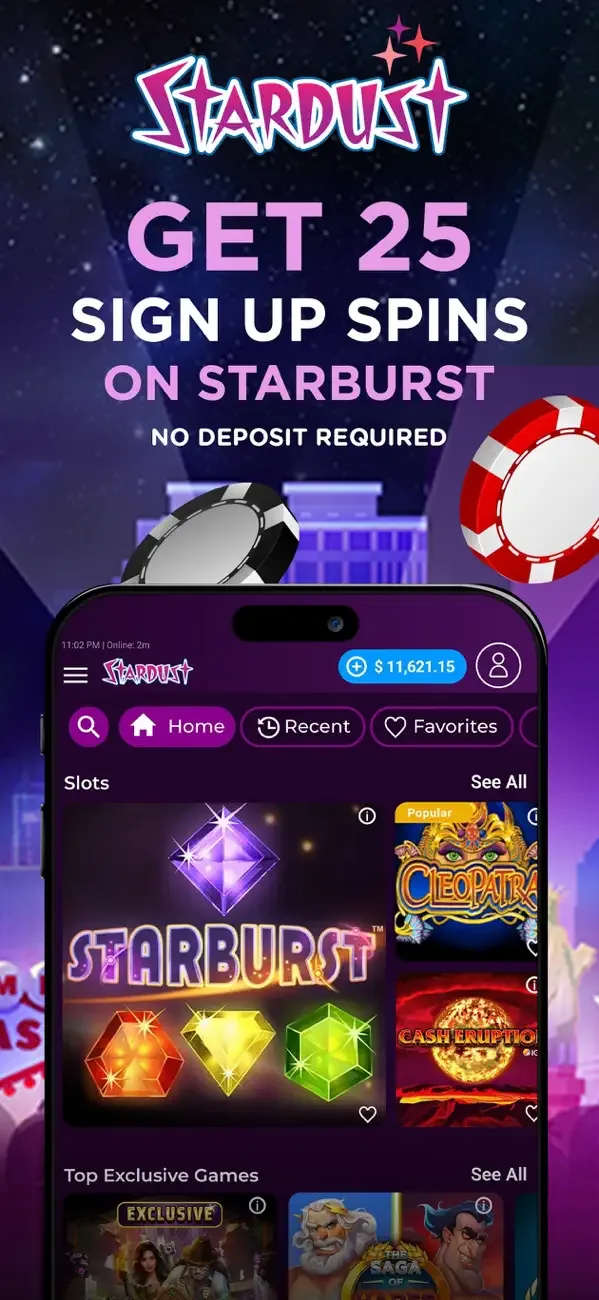 Stardust Casino - Real Money screenshot 1