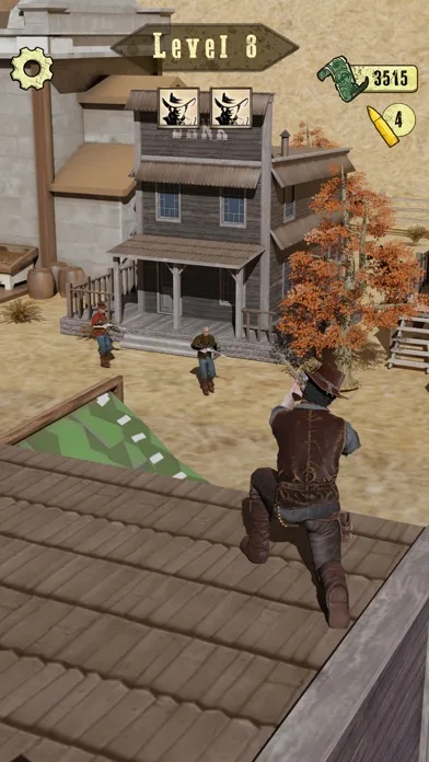 Wild West Sniper: Cowboy War screenshot 5