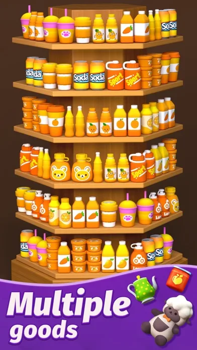 Goods Sort™ - Triple Master 3D screenshot 1