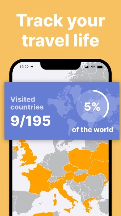 been: track visited countries screenshot 1