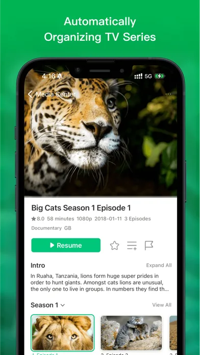 VidHub -Video Library & Player screenshot 1