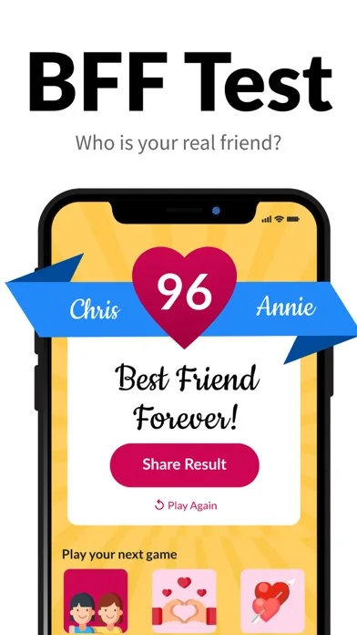 BFF Test: Best Friend Quiz screenshot 1