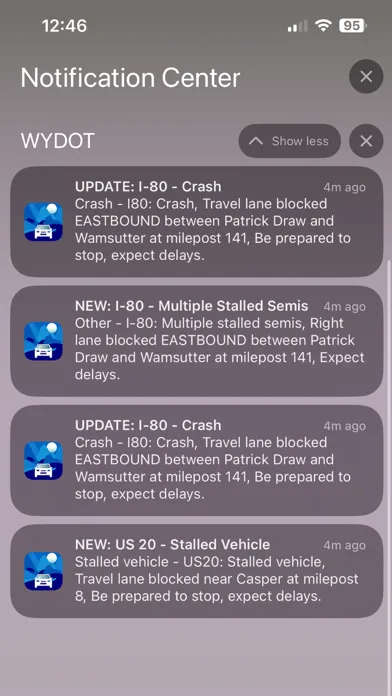 Wyoming Road Conditions screenshot 3