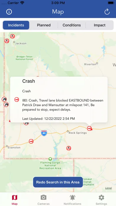Wyoming Road Conditions screenshot 4