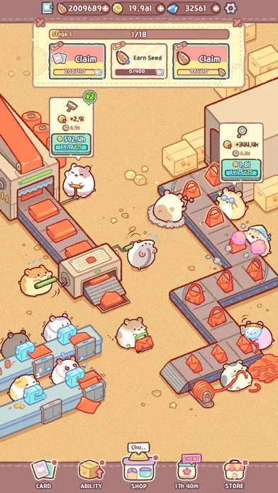 Hamster Bag Factory : Tycoon screenshot 2