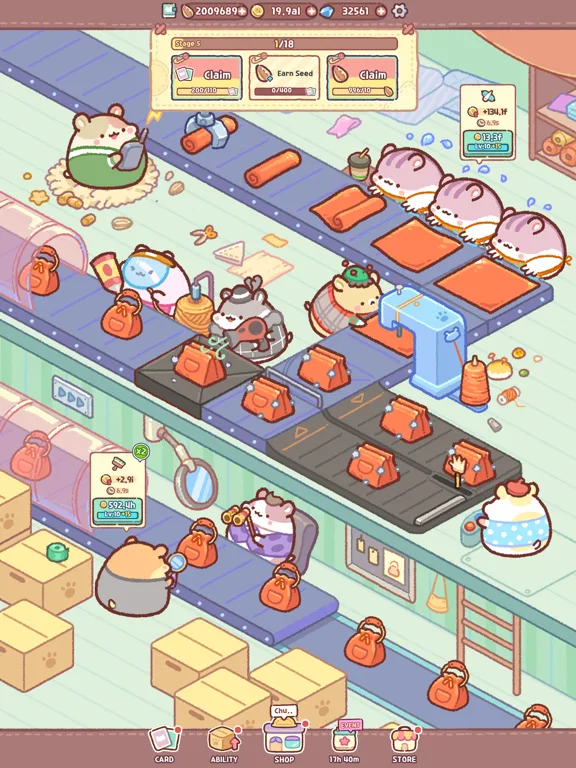 Hamster Bag Factory : Tycoon screenshot 5