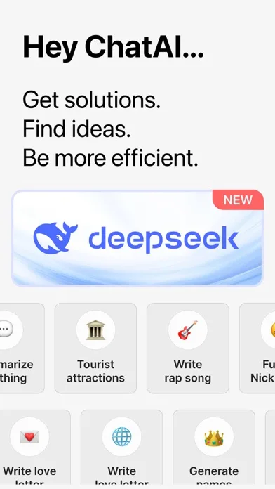Chat AI: Ask Chatbot Assistant screenshot 1