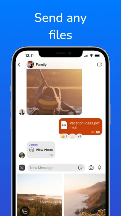 Link Messenger stories, calls screenshot 2