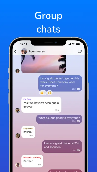Link Messenger stories, calls screenshot 4