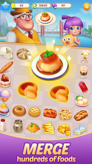 Merge Food - Chef Decoration screenshot 2
