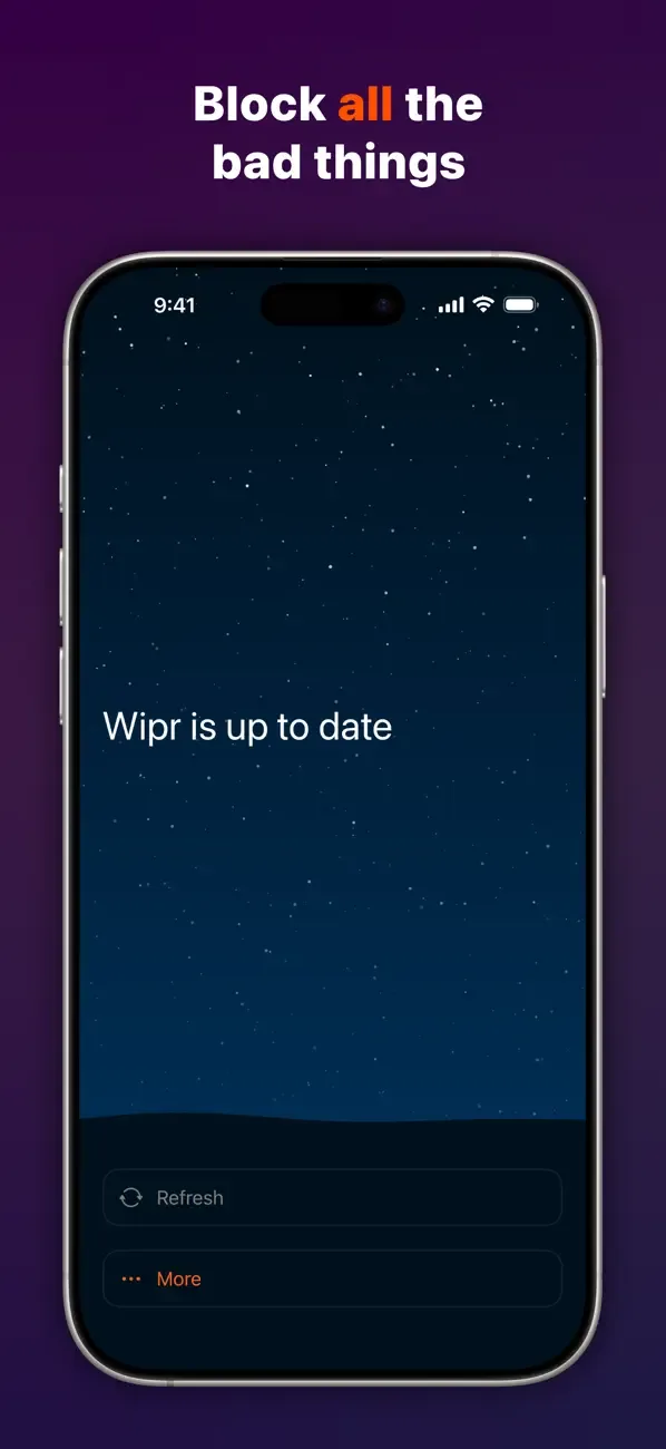 Wipr 2 screenshot 1