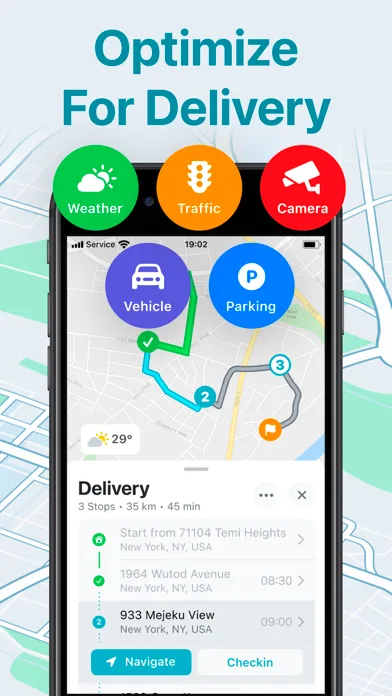 enRoute Delivery Route Planner screenshot 2