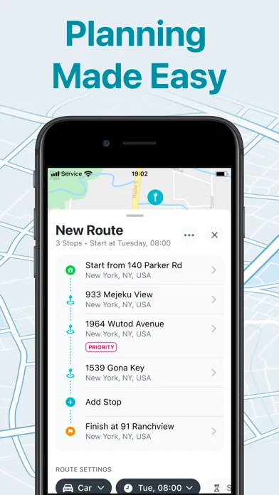 enRoute Delivery Route Planner screenshot 3