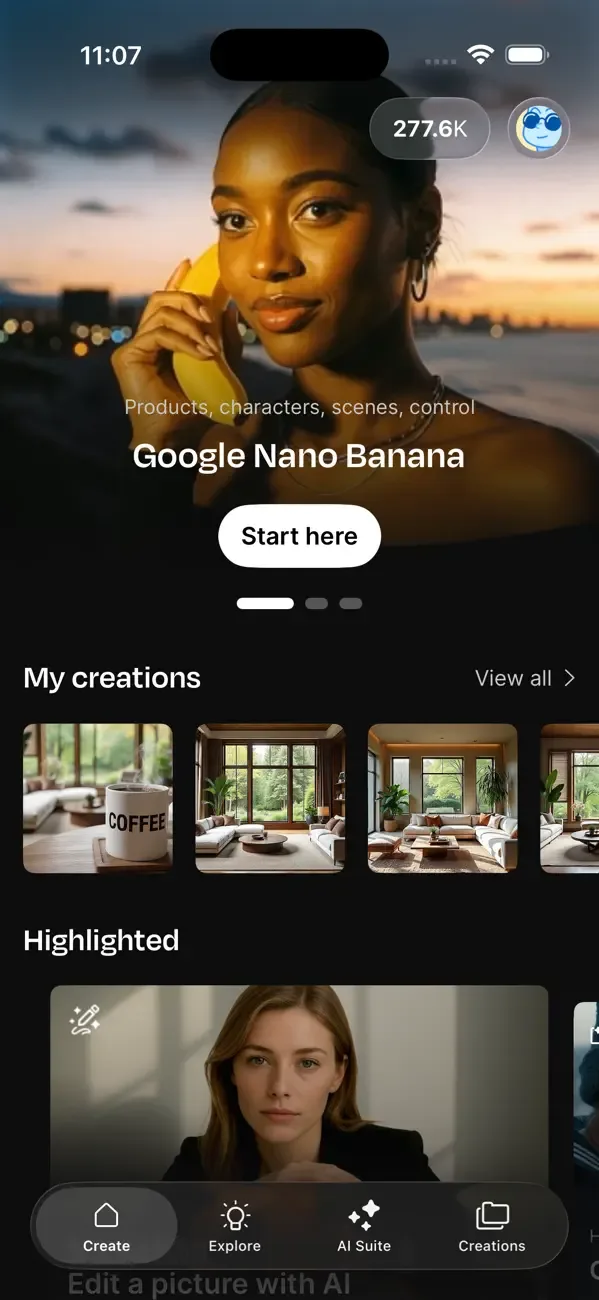 Freepik - AI Video & Image screenshot 1