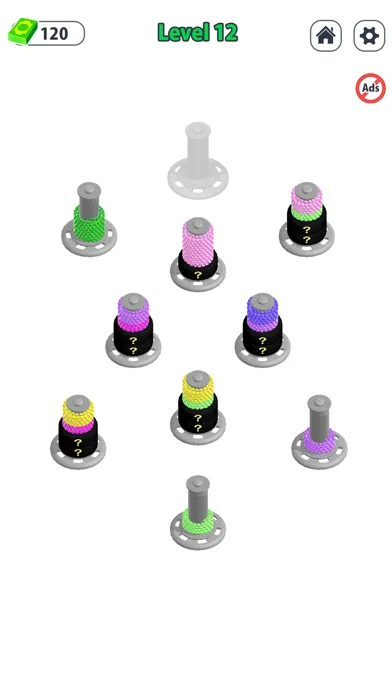 Puzzle Thread: Color Sort screenshot 5