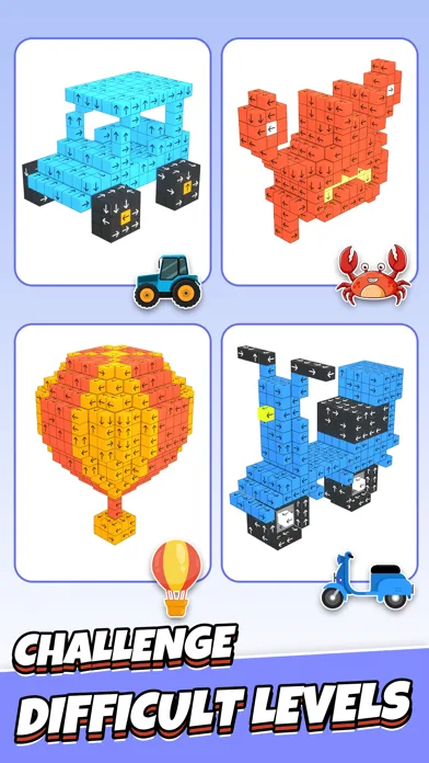 Take Away - Tap 3D Blocks Out screenshot 4