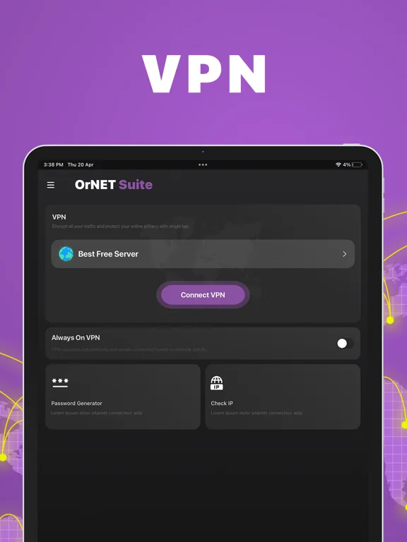 OrNET VPN screenshot 4