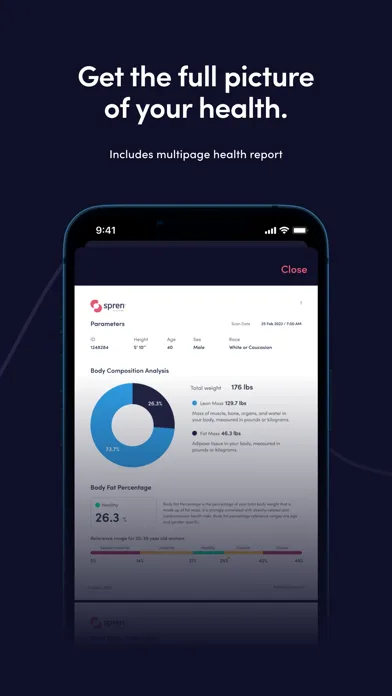 Spren Body Composition Scanner screenshot 5