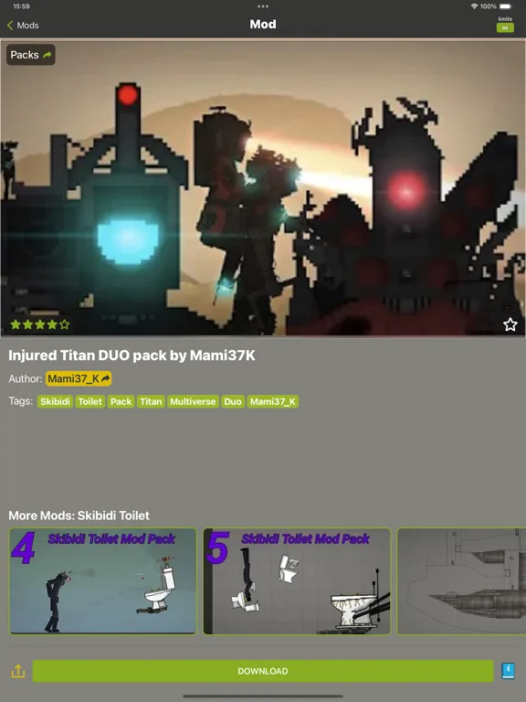 Ragdoll Mods: Guns and Skins screenshot 2