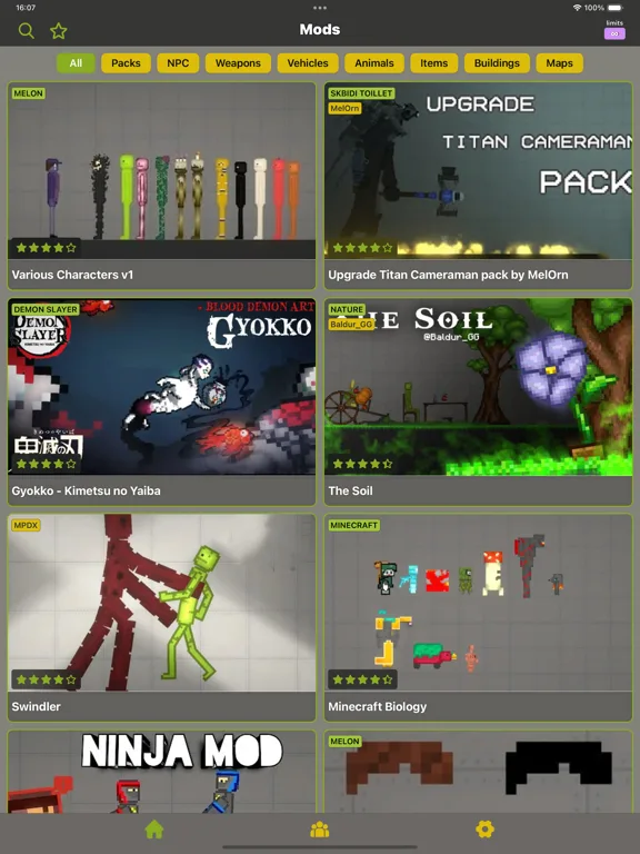 Ragdoll Mods: Guns and Skins screenshot 5