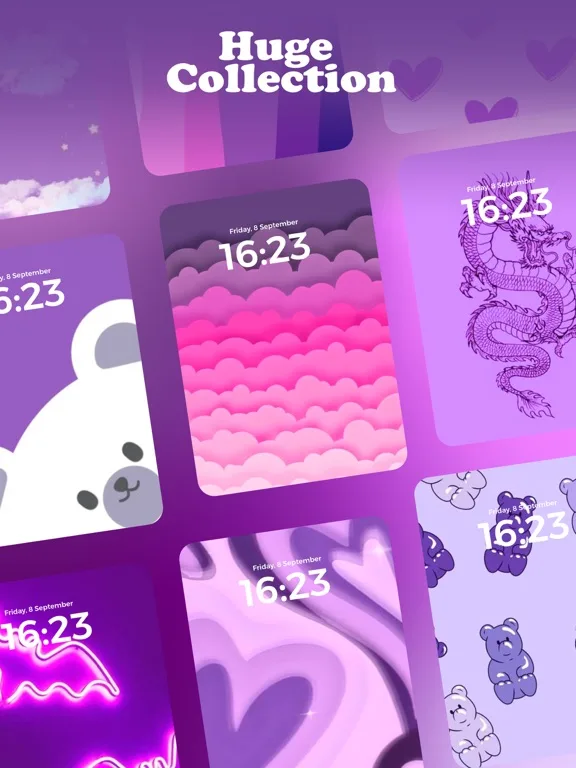Purple Wallpapers for Girls 4K screenshot 5