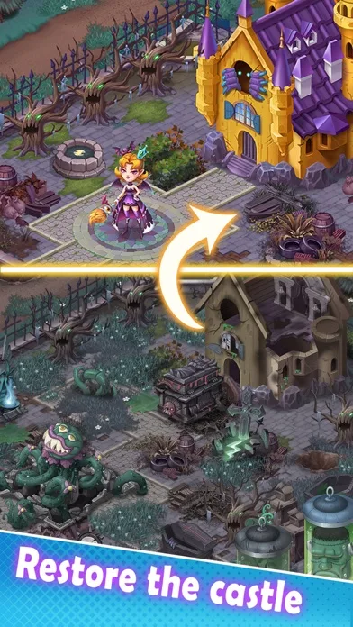 Spookyville - Merge Game screenshot 3