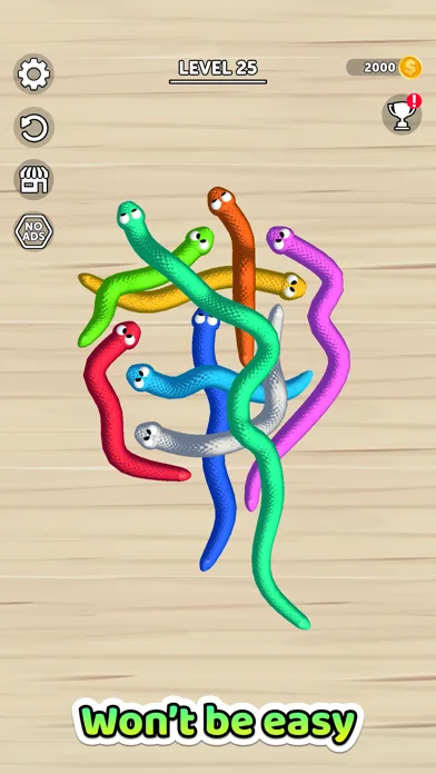 Tangled Snakes screenshot 1