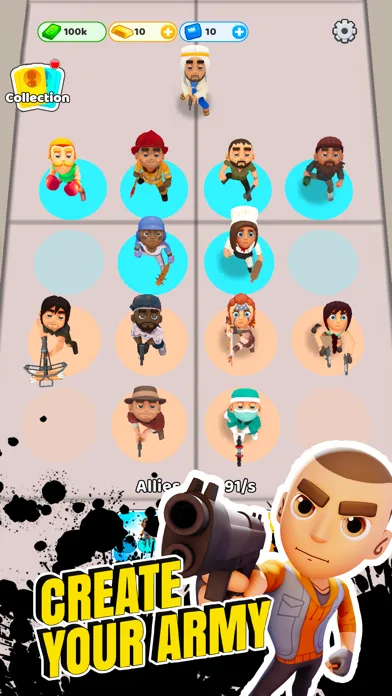 Survivor Idle Run: Z-RPG Game screenshot 1