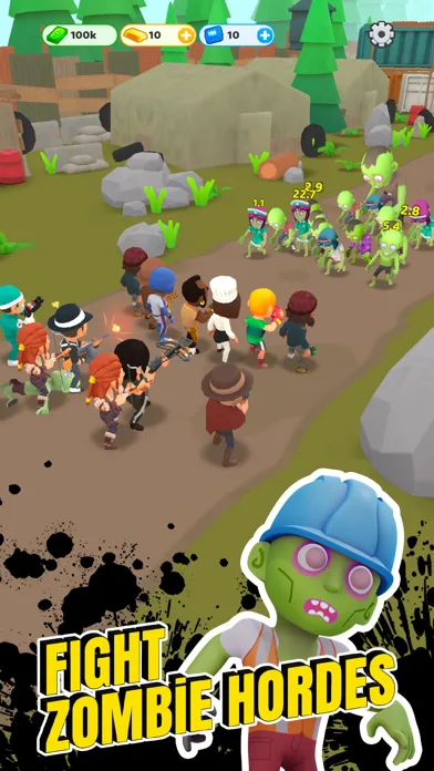 Survivor Idle Run: Z-RPG Game screenshot 2