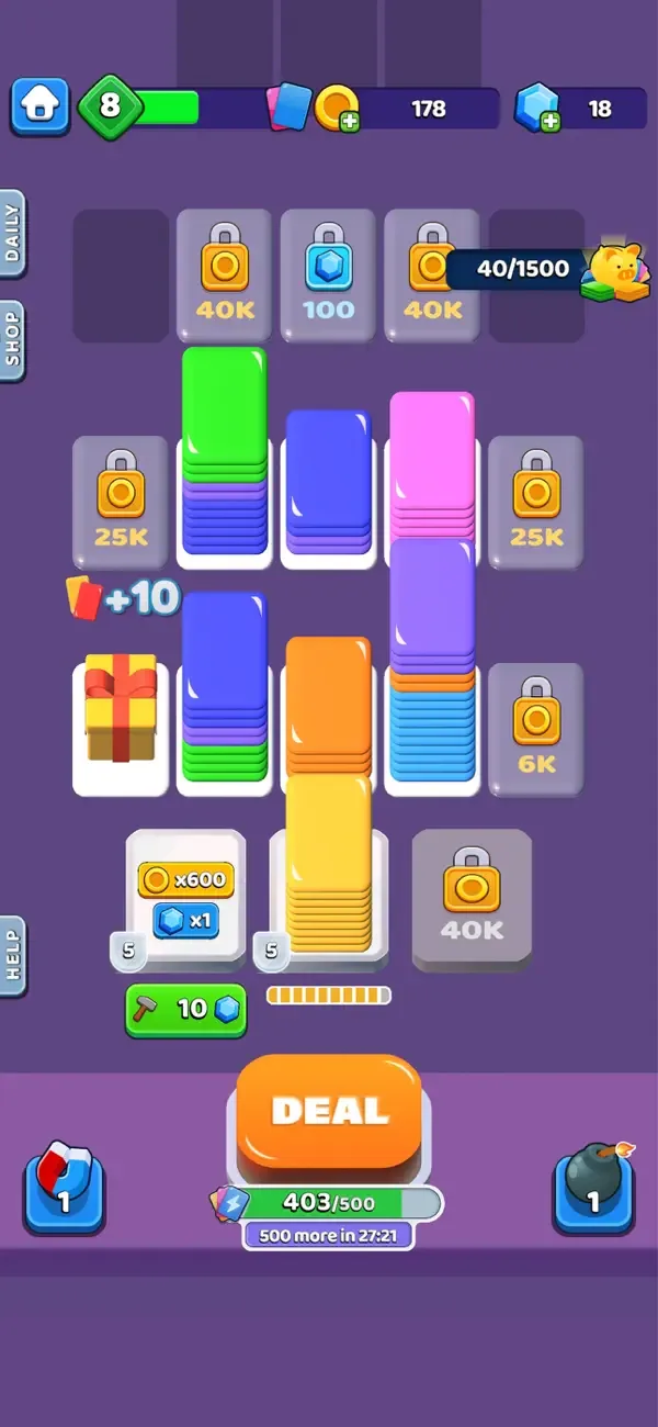 Card Shuffle Sort screenshot 3