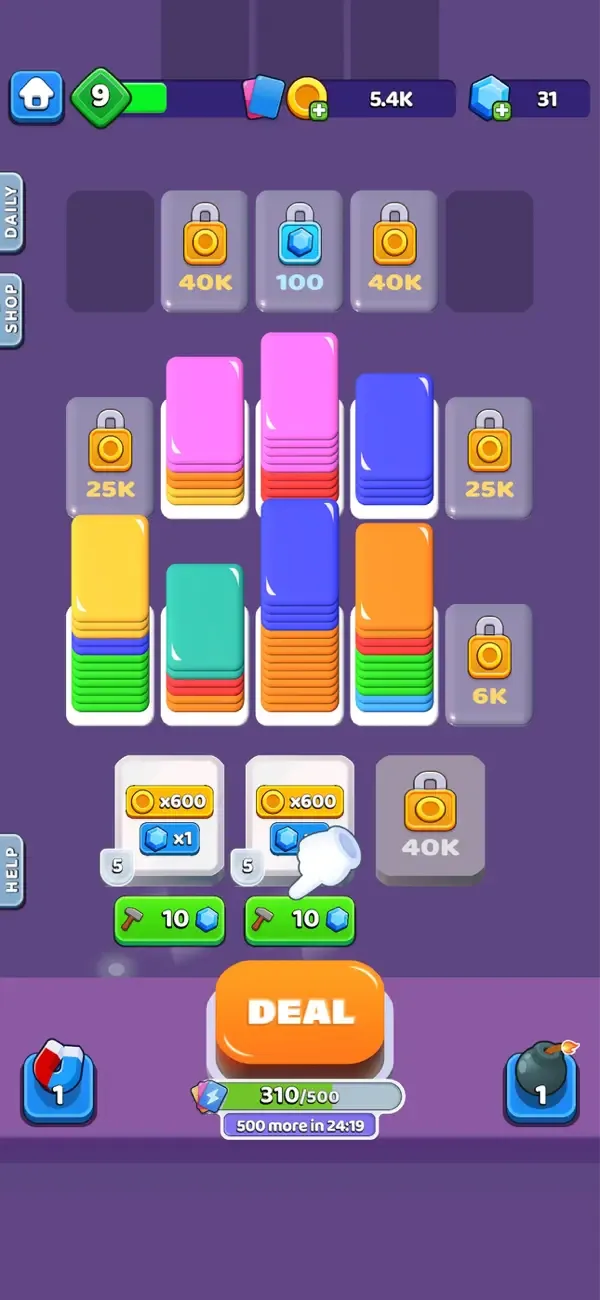 Card Shuffle Sort screenshot 4