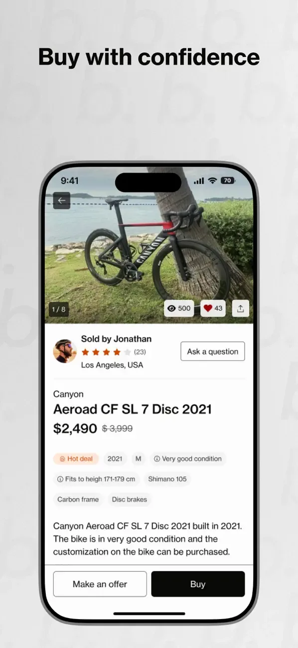 buycycle: Bikes & Sports Gear screenshot 3