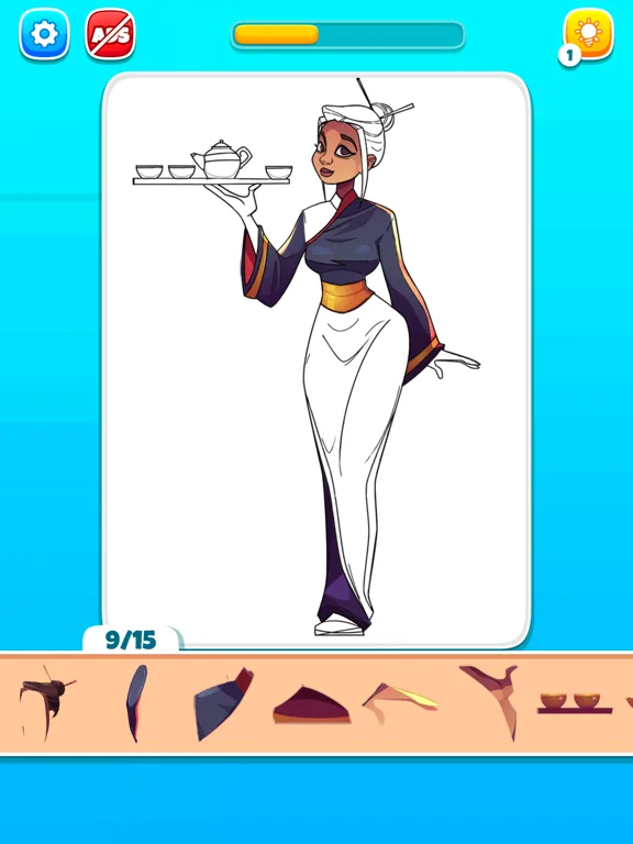Coloring Puzzle Jigsaw screenshot 5