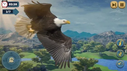 Eagle Bird Wild Life Sim Games screenshot 2