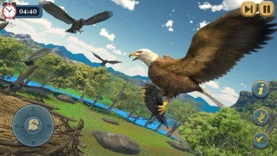Eagle Bird Wild Life Sim Games screenshot 4