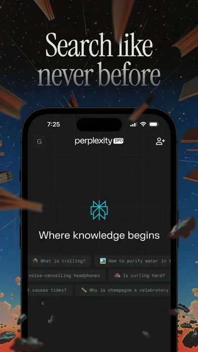 Perplexity - AI Search & Chat screenshot 1