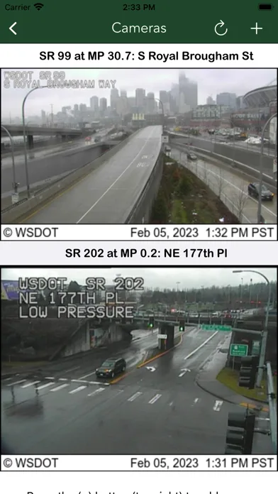 Washington Road Conditions screenshot 2