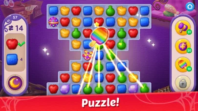 Witch & Cats – Cute Match 3 screenshot 5
