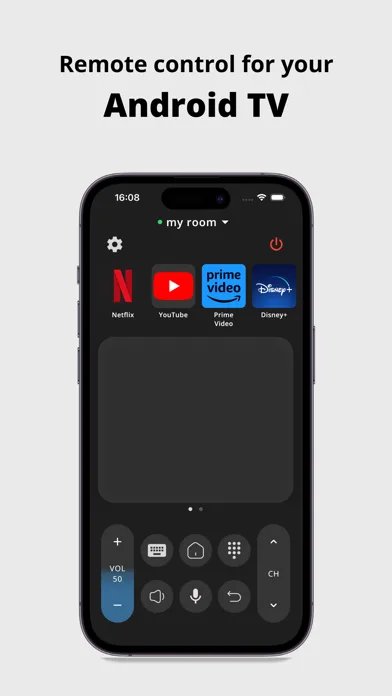 Remote for Android TV screenshot 1