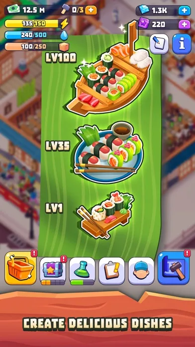 Sushi Empire Tycoon—Idle Game screenshot 3