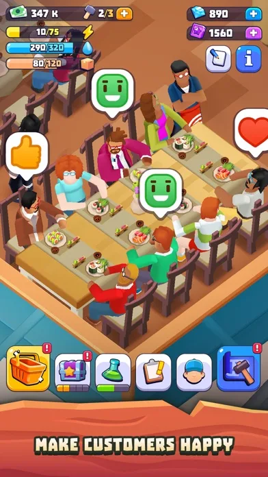 Sushi Empire Tycoon—Idle Game screenshot 4
