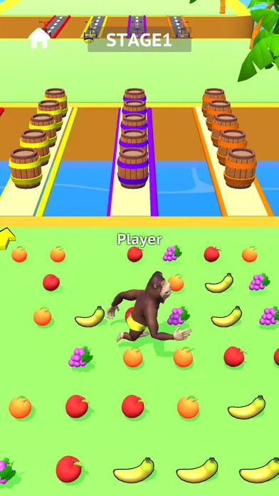 Gorilla Race! screenshot 1