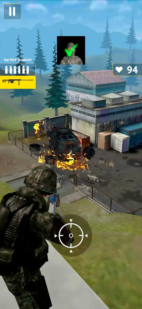 Sniper Area: Gun shooting screenshot 2