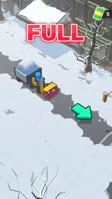 Snow shovelers - simulation screenshot 2
