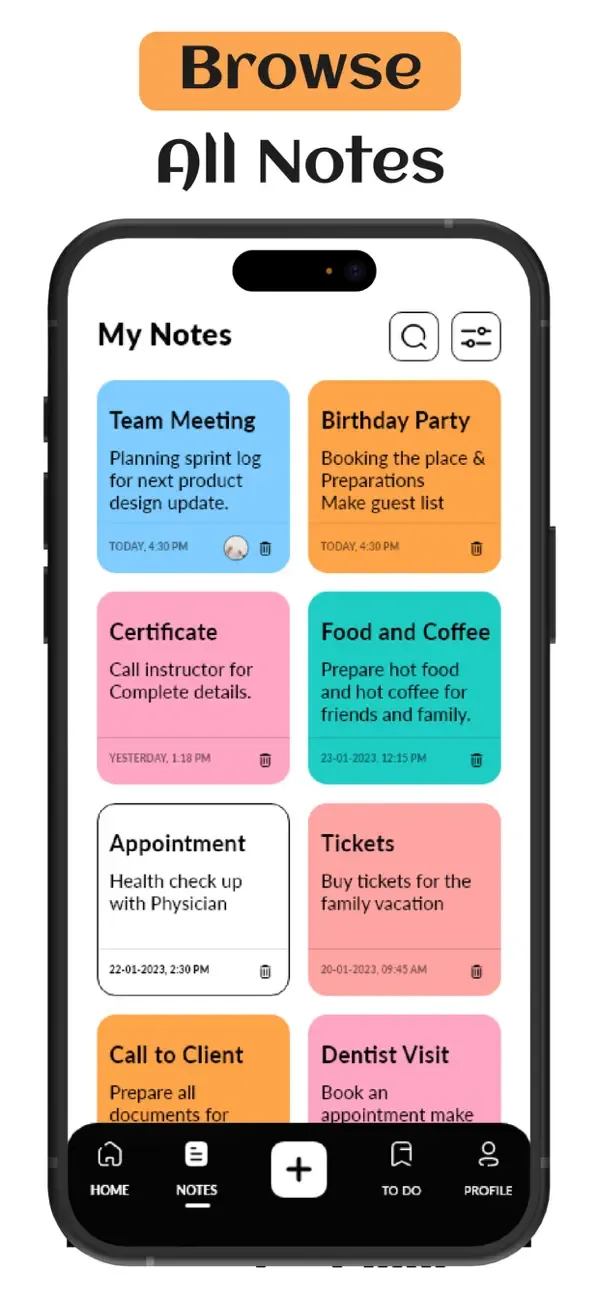 Notes - Notebook & List Maker screenshot 4