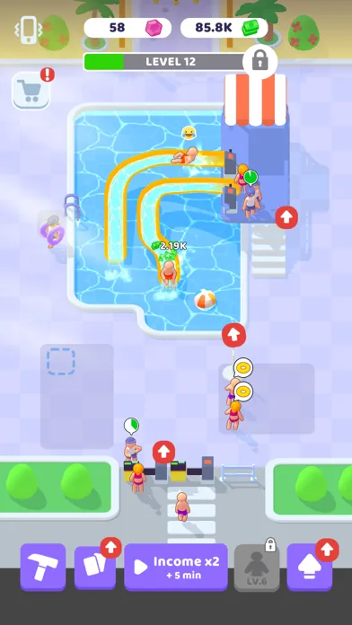 My Aquapark: Idle Water Empire screenshot 3
