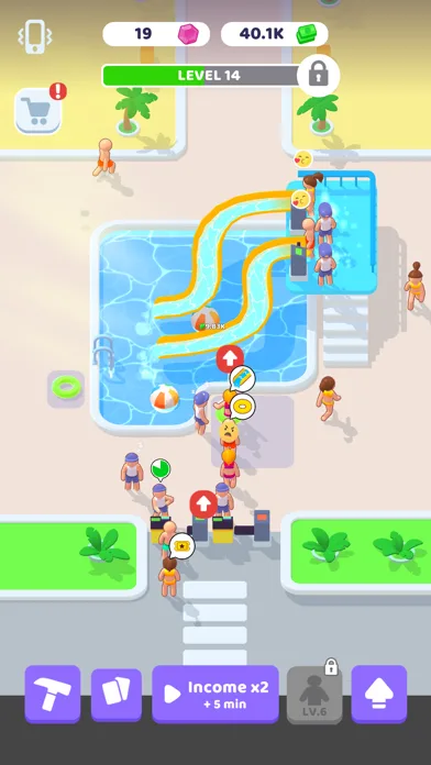 My Aquapark: Idle Water Empire screenshot 5