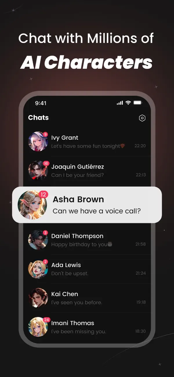 SynClub:Chat With AI Character screenshot 4