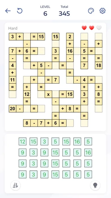 Math Puzzle Games - Crossmath® screenshot 1